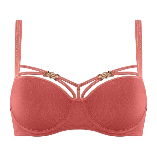 Marlies Dekkers Forever Secret pink/gold vorgeformter bh Marlies Dekkers Forever Secret pink/gold vorgeformter bh
