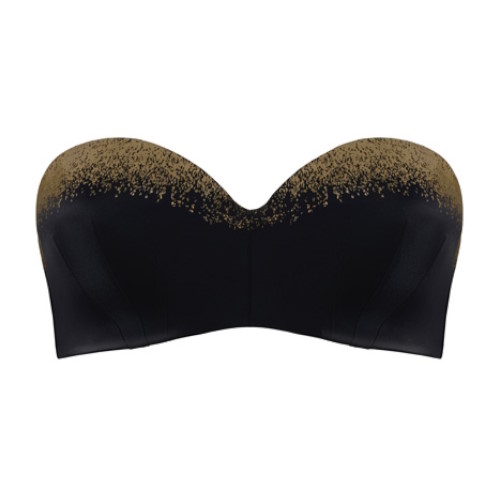 Marlies Dekkers Bademode Isthar schwarz/gold gemoldefer bikini bh Marlies Dekkers Bademode Isthar schwarz/gold gemoldefer bikini bh