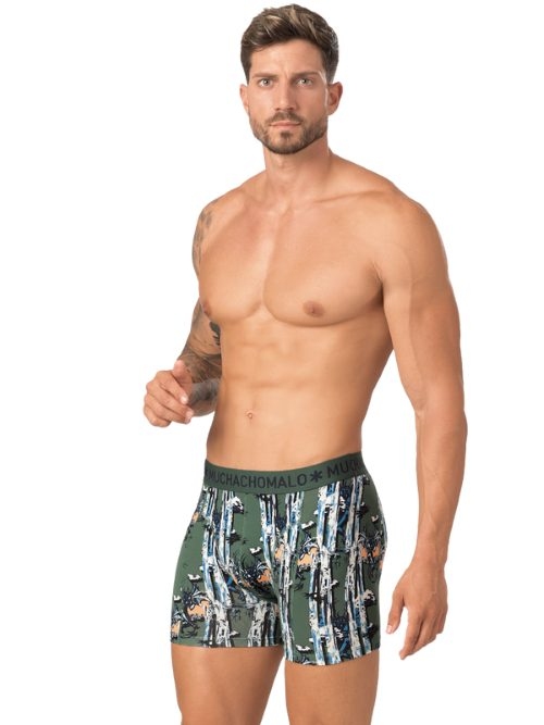 Muchachomalo Chasing Waterfalls grün/print boxershort Muchachomalo Chasing Waterfalls grün/print boxershort