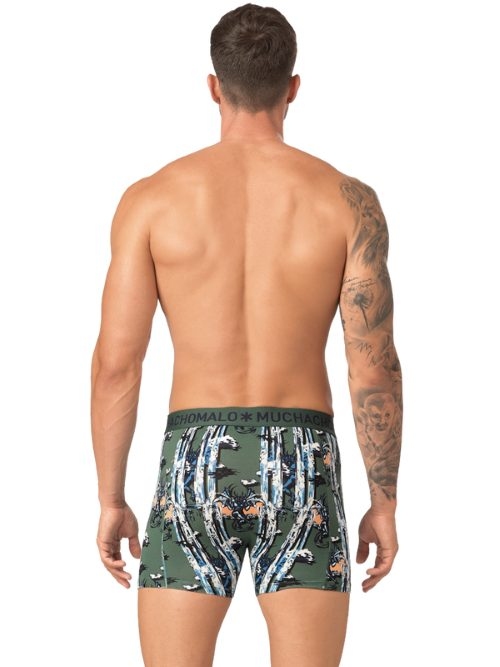Muchachomalo Chasing Waterfalls grün/print boxershort Muchachomalo Chasing Waterfalls grün/print boxershort
