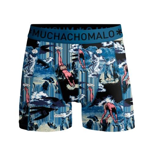 Muchachomalo Chasing Waterfalls blau/print boxer short
