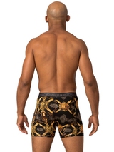 Muchachomalo Cuban schwarz/print boxer short