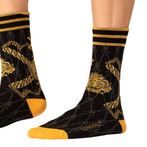 Muchachomalo Cuban schwarz/print socks Muchachomalo Cuban schwarz/print socks