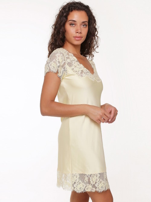 LingaDore Nacht Daily Satin french vanilla nachtkleid LingaDore Nacht Daily Satin french vanilla nachtkleid