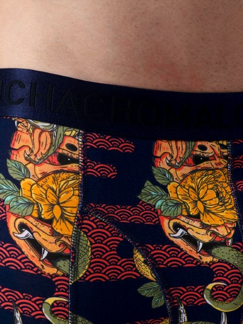 Muchachomalo Leaves blau/print boxershort Muchachomalo Leaves blau/print boxershort