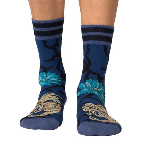 Muchachomalo Lickit blau/print socks Muchachomalo Lickit blau/print socks