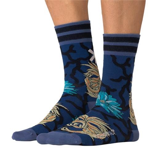 Muchachomalo Lickit blau/print socks Muchachomalo Lickit blau/print socks