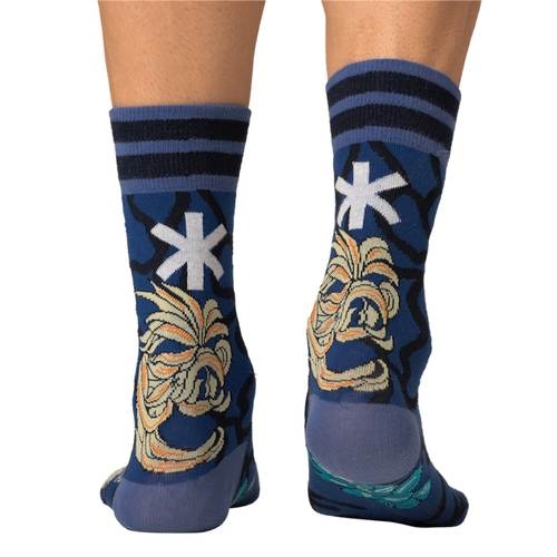 Muchachomalo Lickit blau/print socks Muchachomalo Lickit blau/print socks