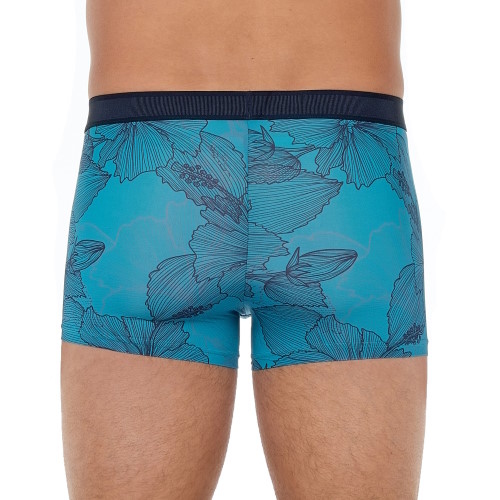 HOM Fano Plume türkis/print sport trunk HOM Fano Plume türkis/print sport trunk