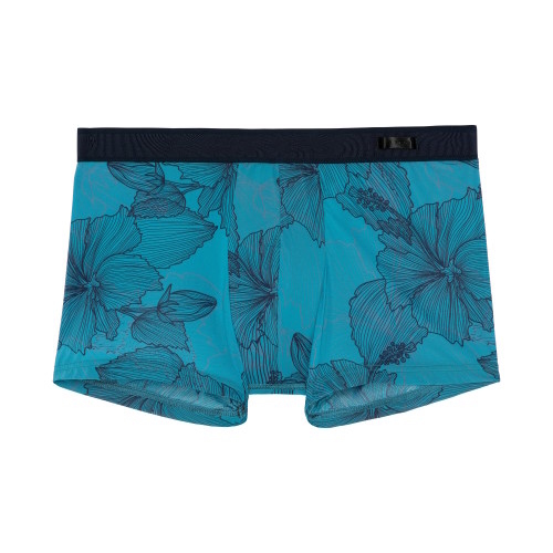HOM Fano Plume türkis/print sport trunk HOM Fano Plume türkis/print sport trunk