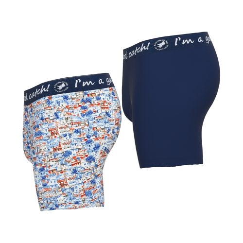 Ein Fisch namens Fred Rio de Janairo navy-blau/print boxershort Ein Fisch namens Fred Rio de Janairo navy-blau/print boxershort