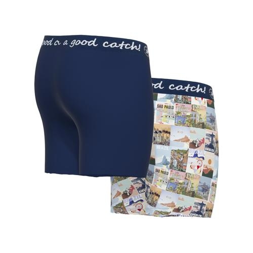 Ein Fisch namens Fred Brazil navy-blau/print boxershort Ein Fisch namens Fred Brazil navy-blau/print boxershort