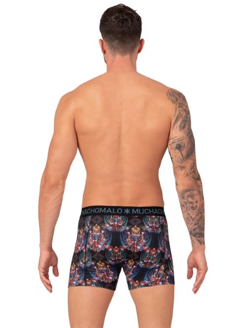 Muchachomalo Myth Indonesia schwarz/print boxershort Muchachomalo Myth Indonesia schwarz/print boxershort