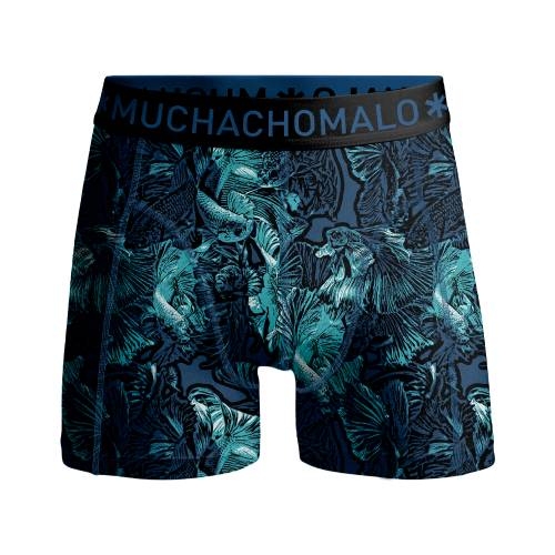 Muchachomalo Fish blau/print boxer short