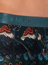 Muchachomalo Birds grün/print modal boxershort