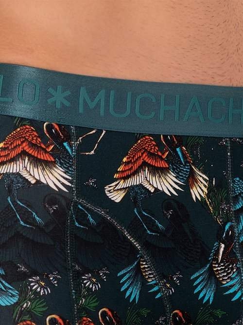 Muchachomalo Birds grün/print modal boxershort Muchachomalo Birds grün/print modal boxershort