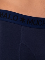 Muchachomalo Basic navy-blau modal boxershort