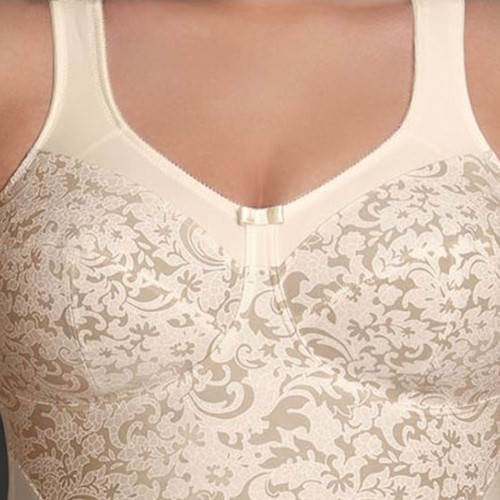 Anita Ancona elfenbein/print korselett Anita Ancona elfenbein/print korselett