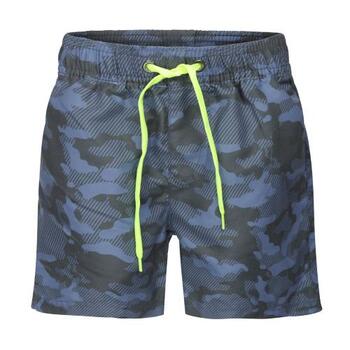 DJ DutchJeans Camouflage Blau/Print Badehose  DJ DutchJeans Camouflage Blau/Print Badehose