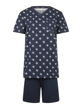 Charlie Choe RODEO navy-blau/print pyjama-shirt