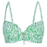 LingaDore Strand Getreidegras grün/weiß gemoldefer bikini bh