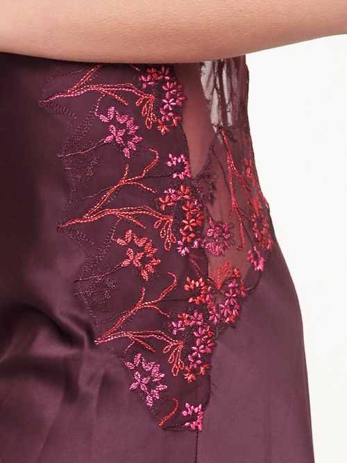 LingaDore Nacht Winetasting weinrot slipdress LingaDore Nacht Winetasting weinrot slipdress