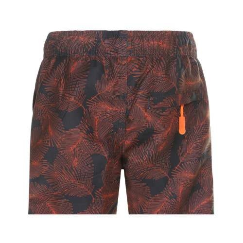 DJ DutchJeans Feder orange/print badehose  DJ DutchJeans Feder orange/print badehose