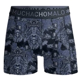 Muchachomalo Lion blau/print boxer short