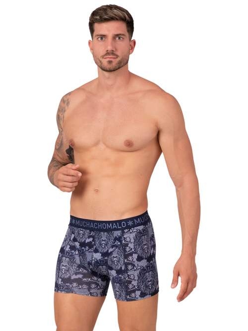 Muchachomalo Lion blau/print boxershort Muchachomalo Lion blau/print boxershort