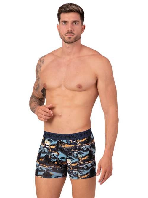 Muchachomalo Lion blau/print boxershort Muchachomalo Lion blau/print boxershort