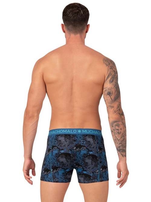 Muchachomalo Hirsche blau/print boxershort Muchachomalo Hirsche blau/print boxershort