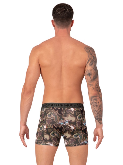 Muchachomalo Ente schwarz/khaki boxershort Muchachomalo Ente schwarz/khaki boxershort