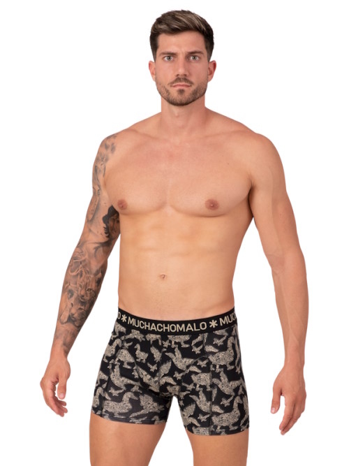 Muchachomalo Ente schwarz/print boxershort Muchachomalo Ente schwarz/print boxershort