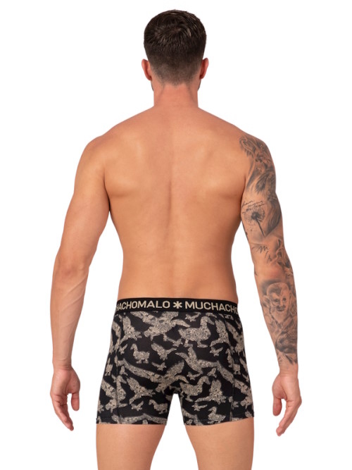 Muchachomalo Ente schwarz/print boxershort Muchachomalo Ente schwarz/print boxershort