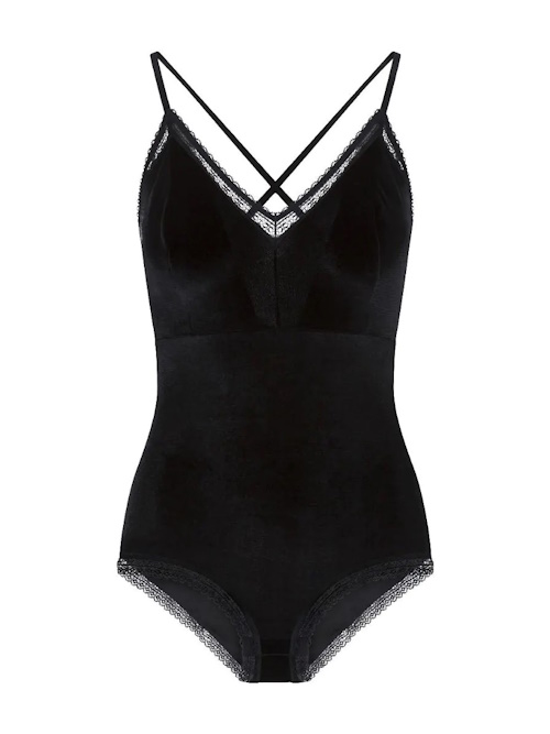 LingaDore Velvet schwarz korselett LingaDore Velvet schwarz korselett