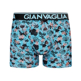 Gianvaglia Shell blau/print boxer short