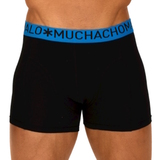 Muchachomalo Light Cotton Solid schwarz/blau boxer short