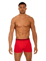 Muchachomalo Light Cotton Solid rot boxer short