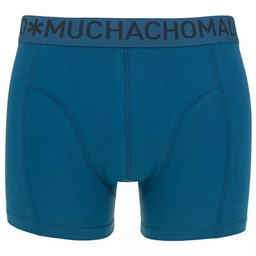 Muchachomalo Light Cotton Solid petrol boxershort Muchachomalo Light Cotton Solid petrol boxershort