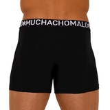 Muchachomalo Light Cotton Solid schwarz boxer short