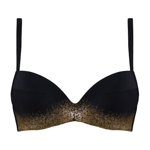 Marlies Dekkers Bademode Isthar schwarz/gold push up bikini bh Marlies Dekkers Bademode Isthar schwarz/gold push up bikini bh