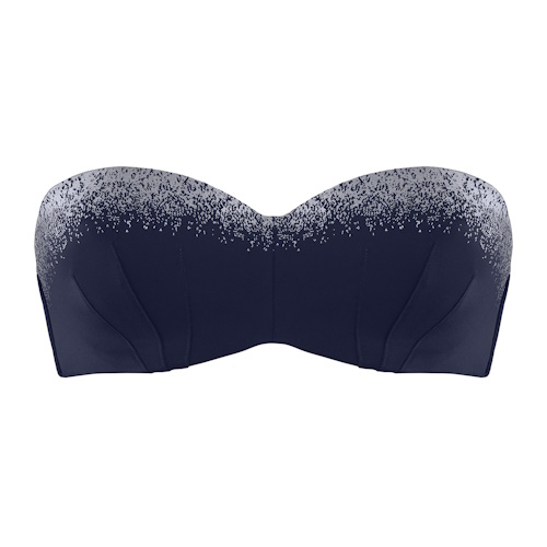 Marlies Dekkers Bademode Isthar navy-blau gemoldefer bikini bh Marlies Dekkers Bademode Isthar navy-blau gemoldefer bikini bh