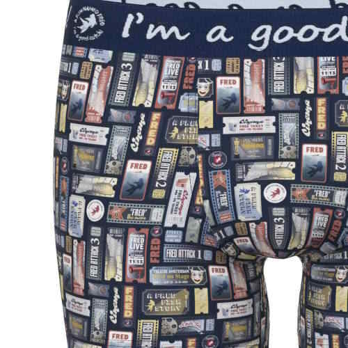 Ein Fisch namens Fred Cinema Tickets navy-blau/print boxershort Ein Fisch namens Fred Cinema Tickets navy-blau/print boxershort