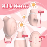 PureVibe Oral Air-Pulse Lover baby pink klitoris vibrator