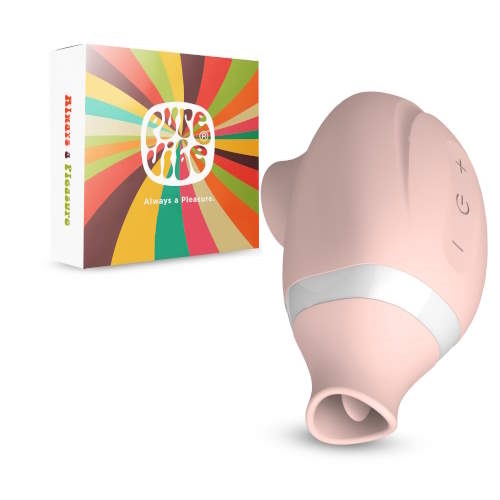 PureVibe Oral Air-Pulse Lover baby pink klitoris vibrator