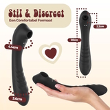 PureVibe Vibrating Air-Pulse Massager schwarz klitoris vibrator