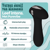 PureVibe Yippie Plug schwarz analspielzeug
