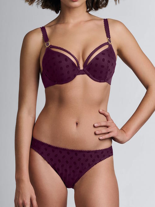 Marlies Dekkers Visage aubergine push up bh Marlies Dekkers Visage aubergine push up bh