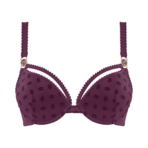 Marlies Dekkers Visage aubergine push up bh Marlies Dekkers Visage aubergine push up bh
