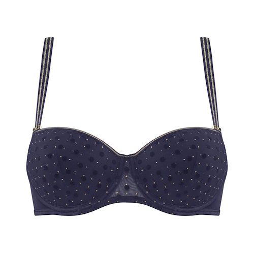 Marlies Dekkers Petit Point navy-blau vorgeformter bh Marlies Dekkers Petit Point navy-blau vorgeformter bh